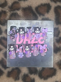 medium purple kuromi press on nails