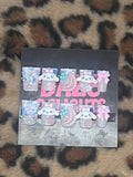 small pink and blue cinnomonroll press on nails